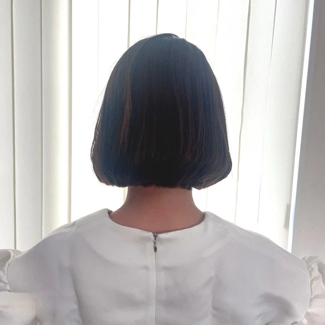 後ろから見た　人気ヘアスタイル7位の髪型