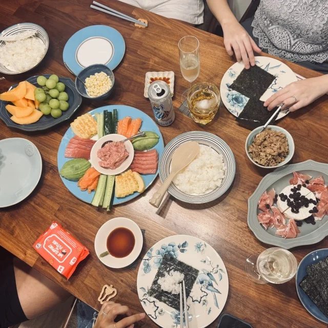 【手巻き寿司パーティー】外国人ゲストにウケた意外な食べ物_1_2