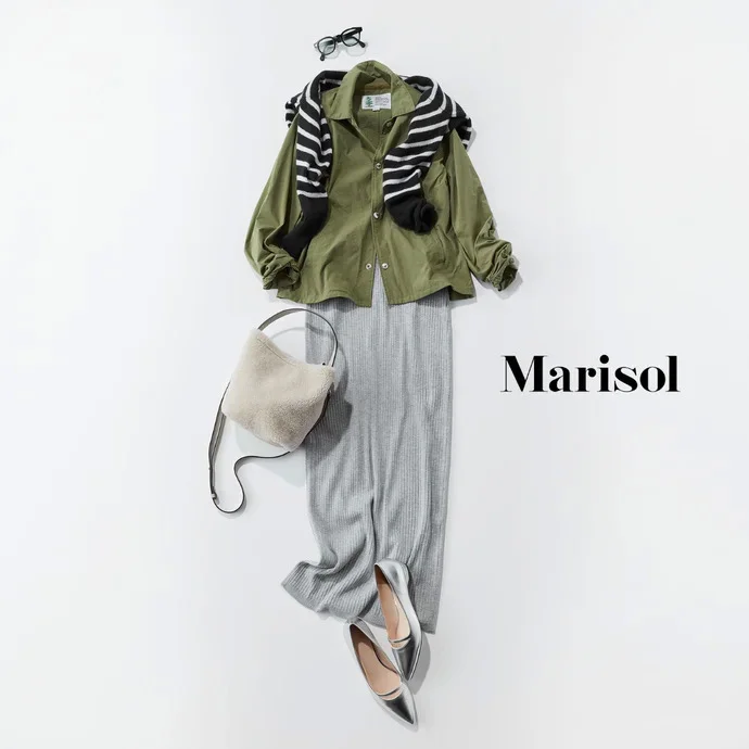 明日のコーデ　人気５位のスカートコーディネート