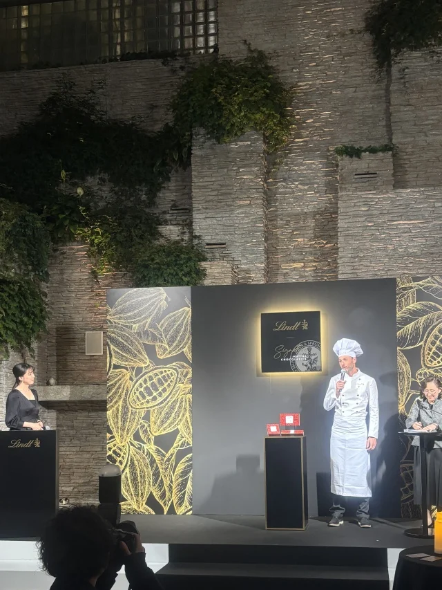 ショコラティエのアルノー・ラゴ氏