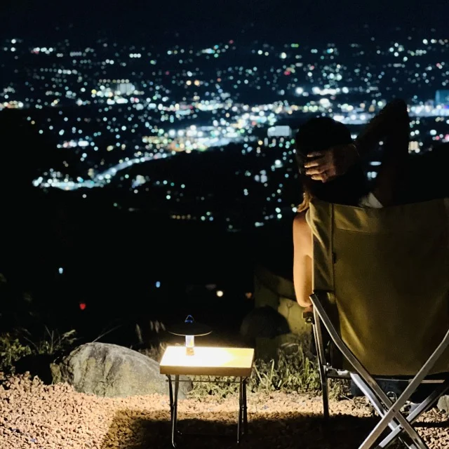 【キャンプ初心者にもおすすめ】絶景の夜景が一望出来るキャンプ場！_1_1