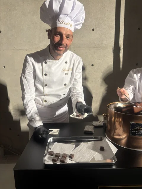 作りたてもいただきました