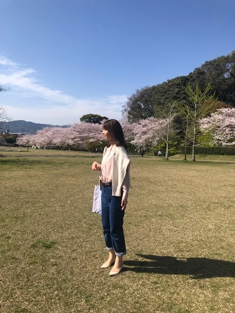 桜満開！お花見コーデ_1_3