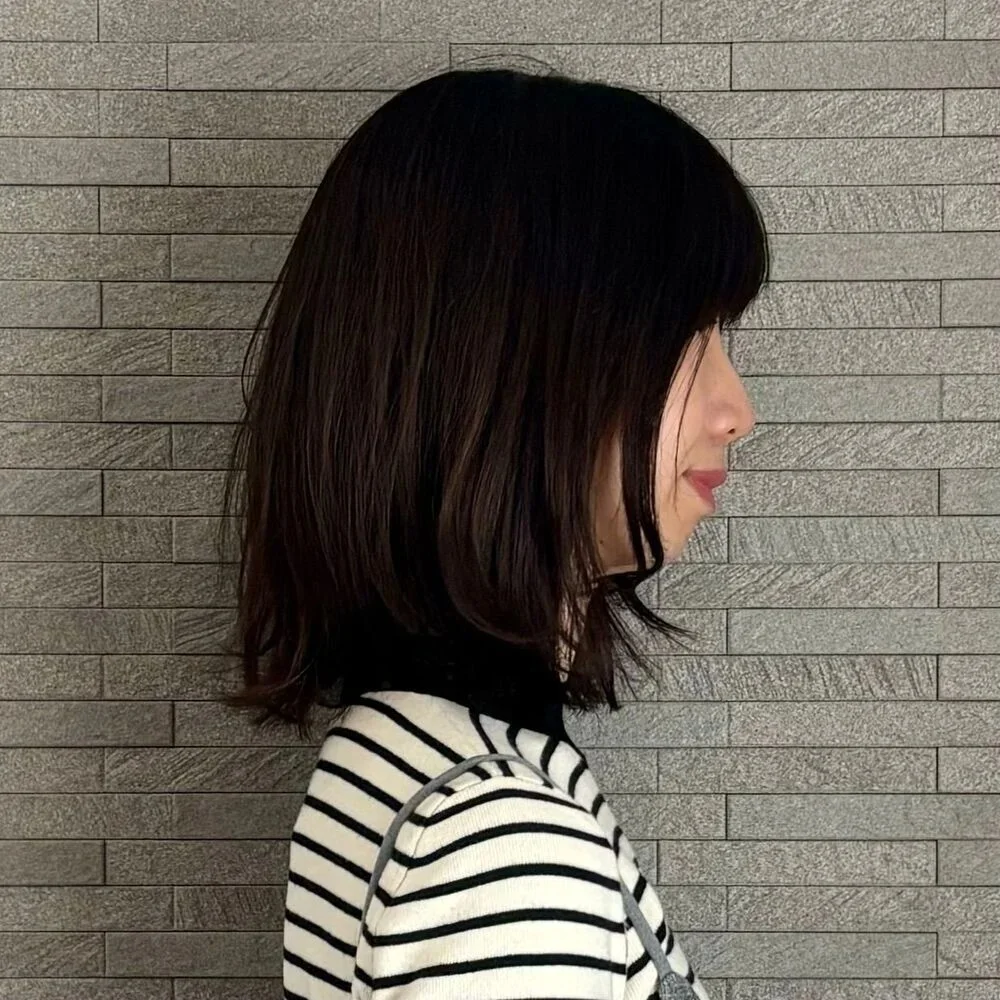 横から見た人気ヘアスタイル9位の髪型