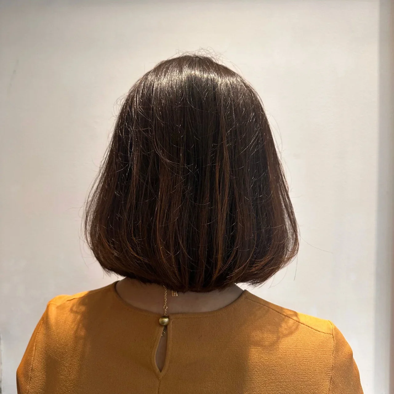 後ろから見た　ボブヘアスタイル人気ランキング２位