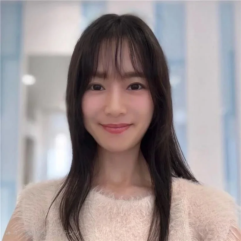 40代に似合う髪型　ロングヘアスタイル人気ランキング９位