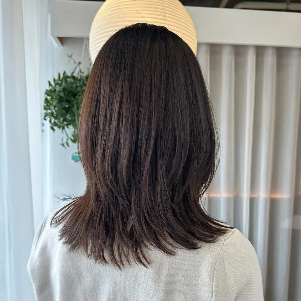 後ろから見た人気ランキング5位のヘアスタイル