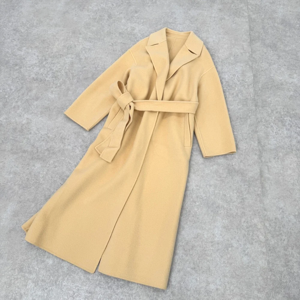 M7days ふわ軽リバーコート（イエロー）