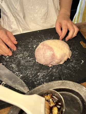 【クリスマスの食卓】中条順子さんのヴィーガンベースの料理教室【at the table 2015】愛知・岡崎_1_7-2