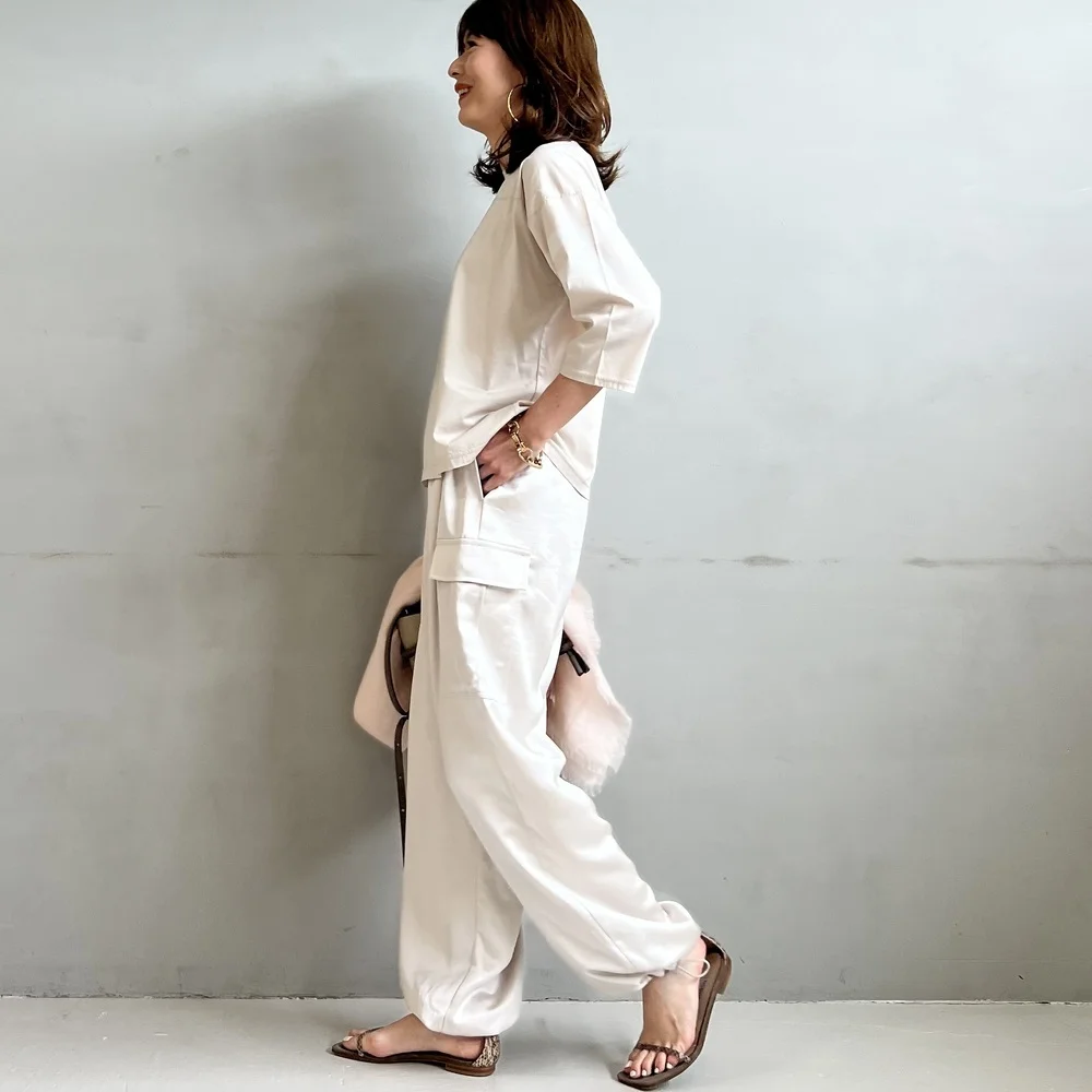 【エディター伊藤真知さん×カデュネ・シンゾーンコラボ】「大人のための『ラク映え』カジュアル」を本人コーデで解説！＜後編＞_1_13-1