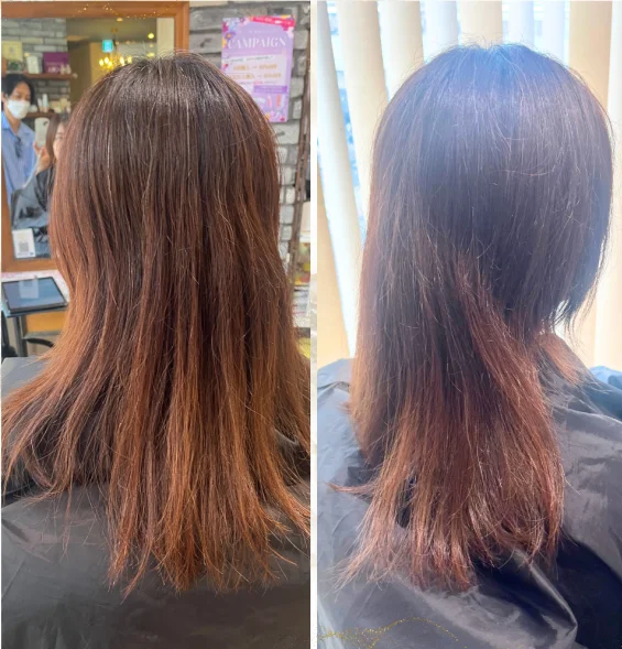 【40代ミディアムヘア】老け見えしない大人のミディアムの作り方<Before→After>_1_1