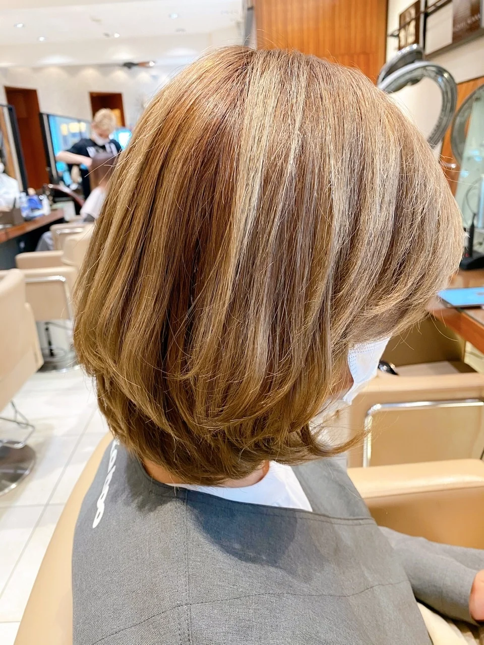 【アラフォーヘアカラー】カラーとカット。