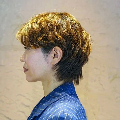 横から見た 人気ヘアスタイル2位の髪型