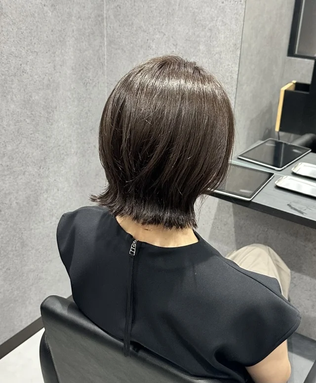 40代のボブヘアと、水素トリートメント_1_3