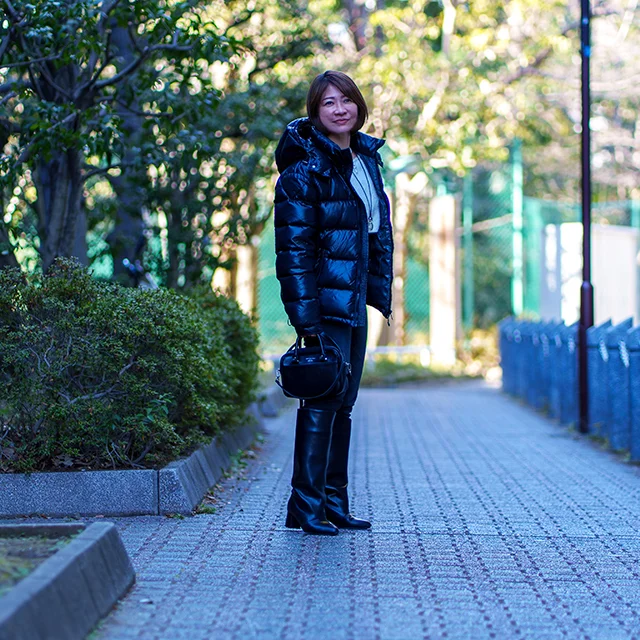 MONCLERダウンとカフェ時間_1_7