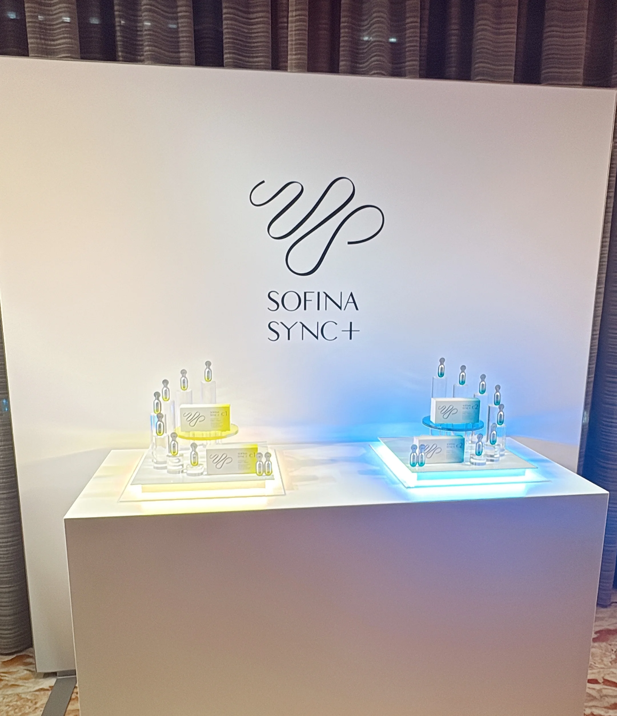 独自AIによる解析で選ぶ「SOFINA SYNC+」　ソフィーナ　シンクプラス　発表会の写真　肌の“欲求シンクロ美容”SOFINA SYNC+