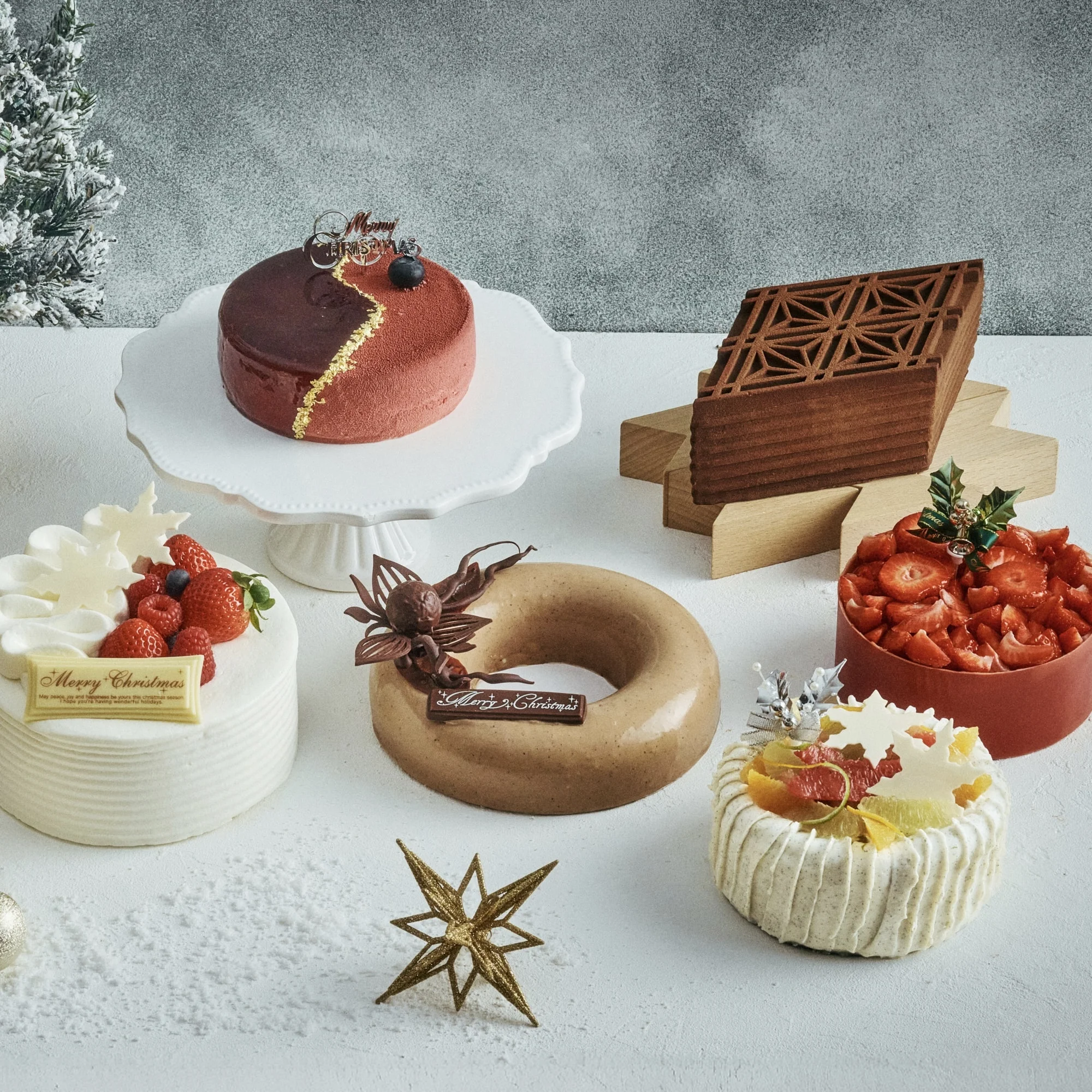 【試食レポ】アンダーズ 東京のクリスマスケーキ2025♡全６種レビュー