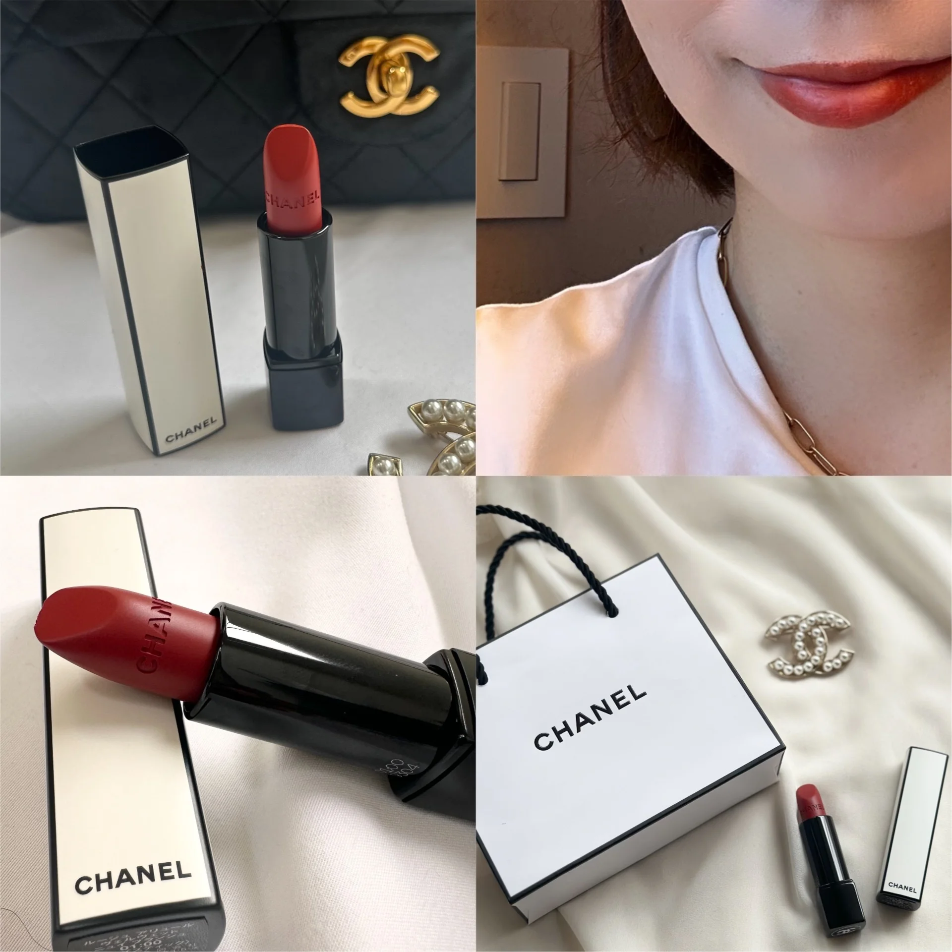 【CHANEL】限定色の濃いめルージュで秋を意識した口元に！