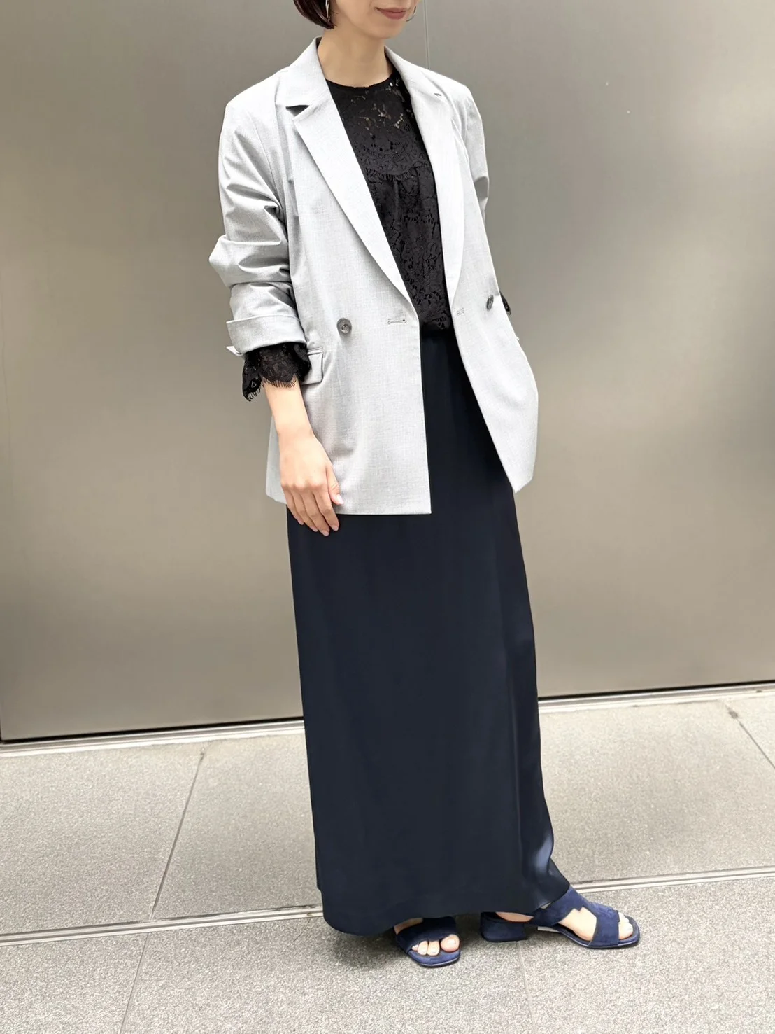 M7days
【加藤かすみさんコラボ】【洗える】 大人レースブラウス