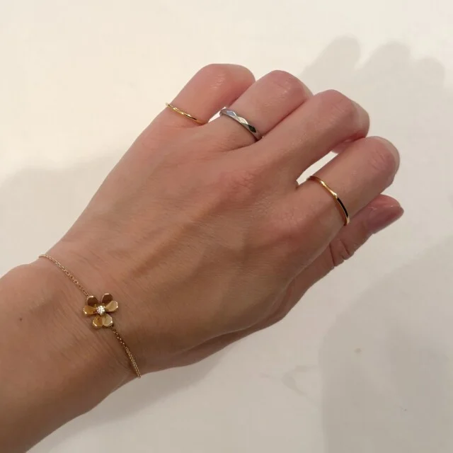 地金MIX、地金ミックス、ヴァンクリーフアーペル、Van Cleef &amp; Arpels