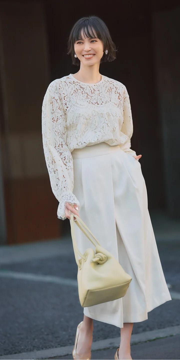 「勝手にくびれる！」着ぶくれ回避のアンサンブルニットが使える！【40代のための「スタイルアップ研究所」#20】_1_9-1