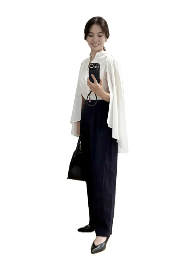 【学校説明会コーデ】SHEIN×UNIQLO×LE PHILできちんと感_1_2-1