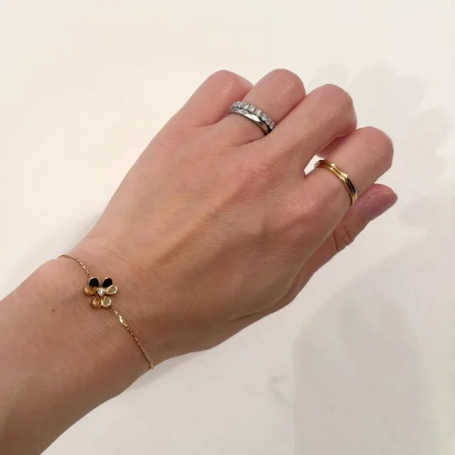 地金MIX、地金ミックス、ヴァンクリーフアーペル、Van Cleef &amp; Arpels