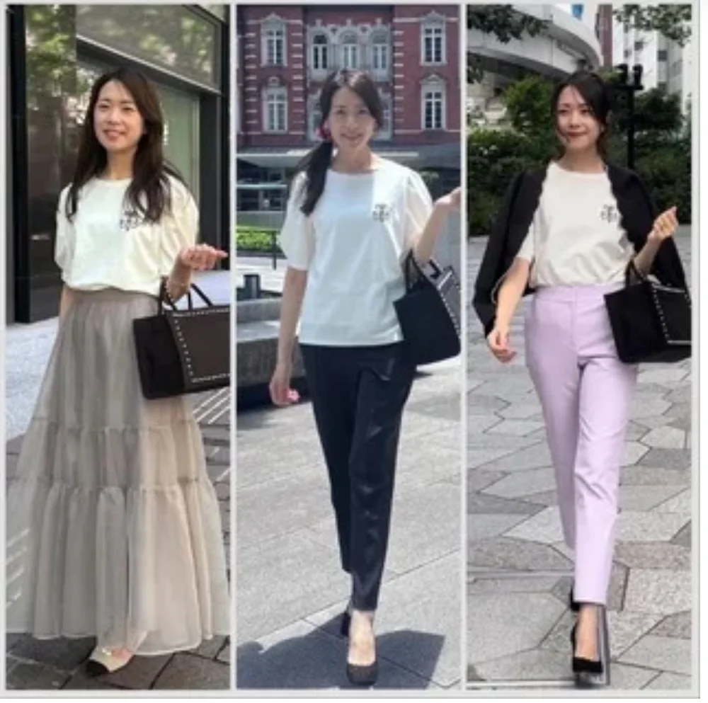 【40代向け】脱マンネリ！Tシャツ コーデの格上げワザ11選 in 東京_1_14