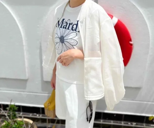 この夏、Tシャツはきれいめに着る! 大人のためのおしゃれな着こなしテク_1_8