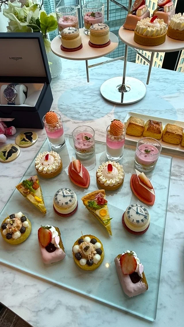 桜ストロベリーアフタヌーンティーwithロンジン