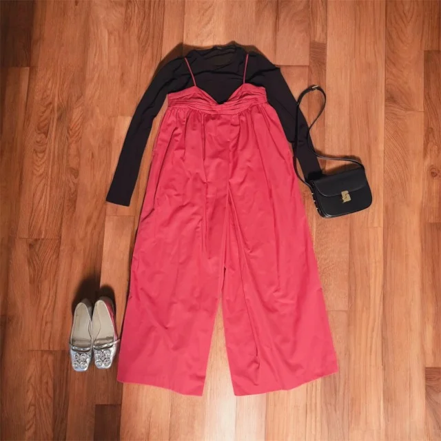 【Marisolパーティー】やりすぎない華やぎ。春色オールインワンコーデ_1_1