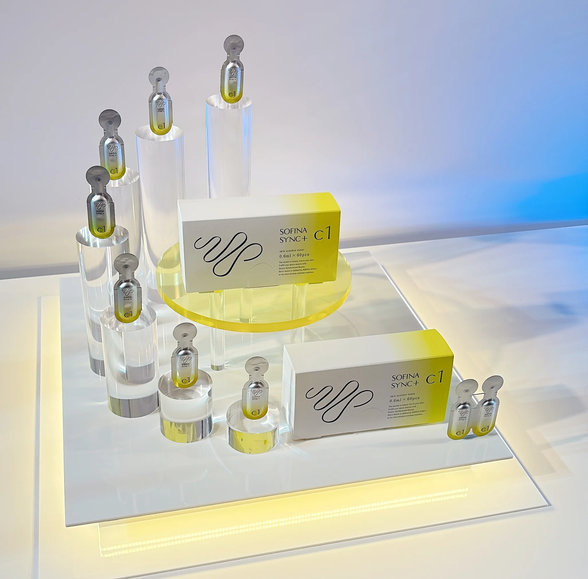 独自AIによる解析で選ぶ「SOFINA SYNC+」　ソフィーナ　シンクプラス　角層シンクロチューナー C1　発表会の写真