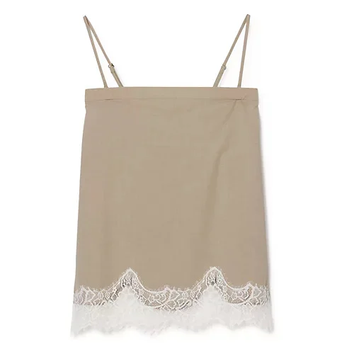 3WAYレースキャミ　ベージュ