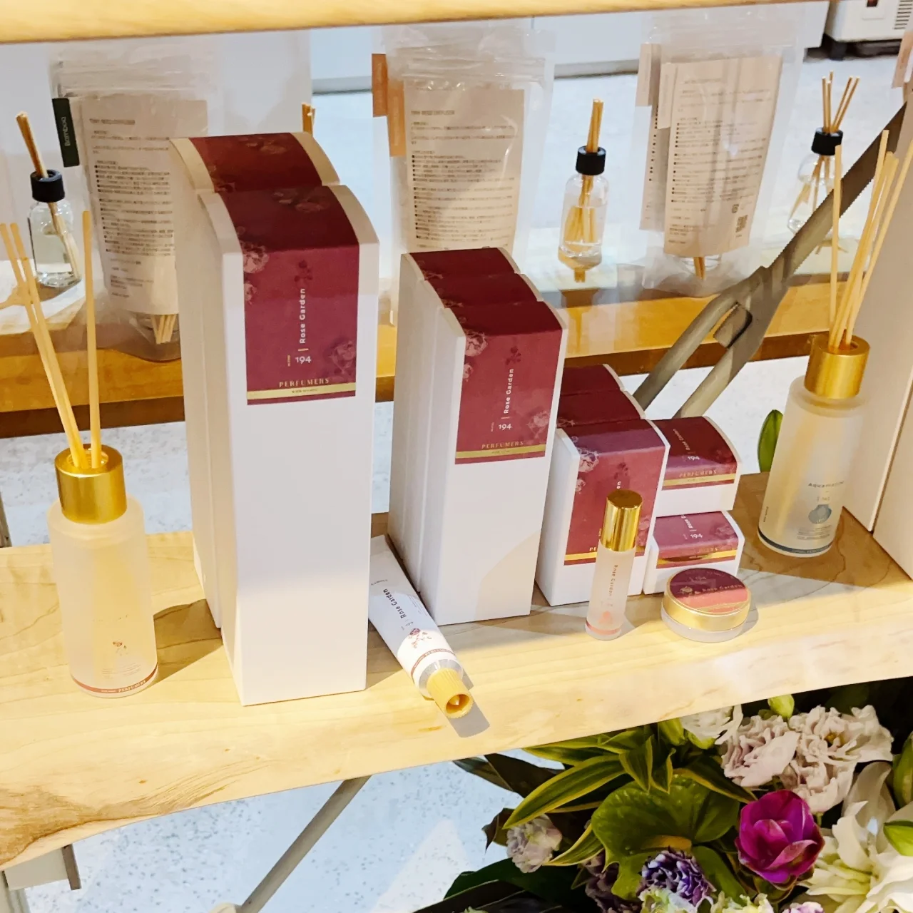 inimu（イニム）で買えるフレグランス　日本発の繊細でモダンな香りのシリーズ：「PERFUMERS」　ローズガーデン