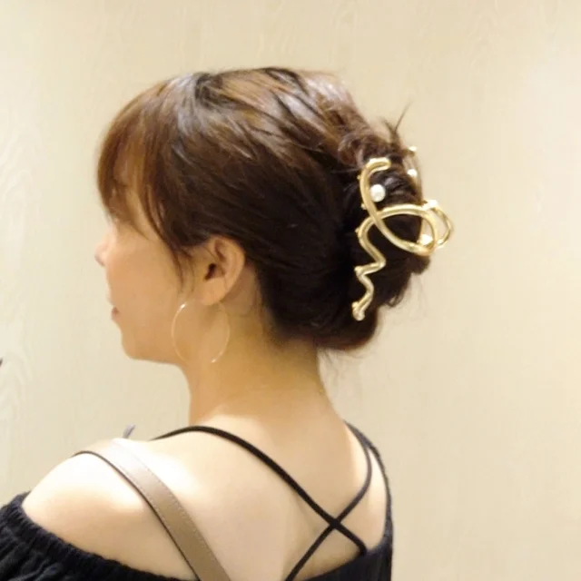 3COINSのヘアアクセサリーを使った夏の簡単ヘアアレンジ♪_1_8