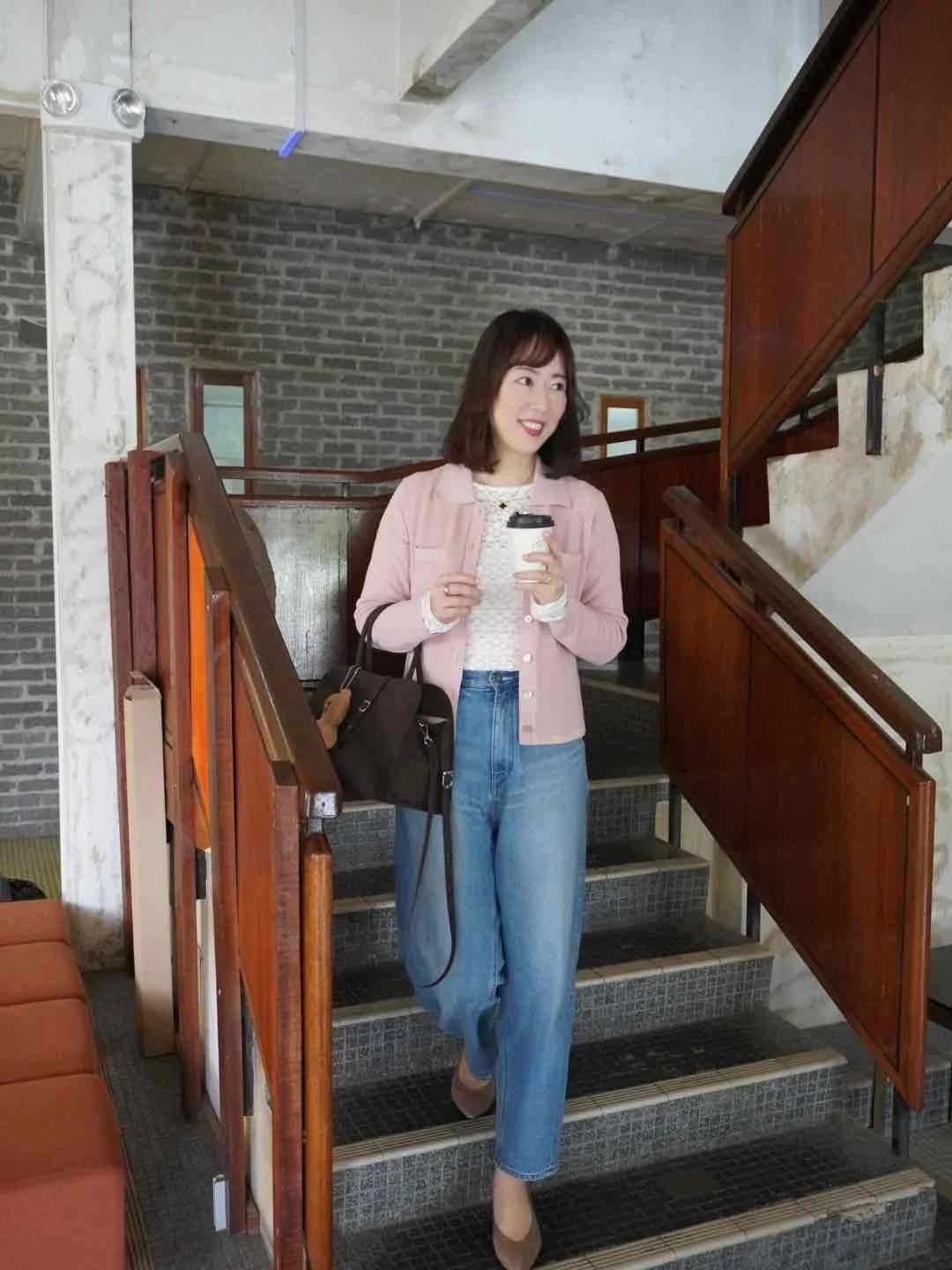 DAY by DAY It's international  デニムバレルレッグパンツ