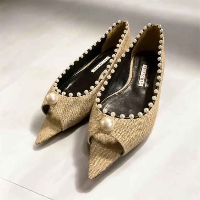 ヒール派の私が選んだ、春のフラットシューズ_1_2-1