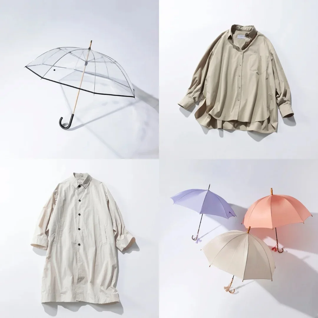 梅雨入り前に手に入れたい傘＆レインウエア！ 40代のおすすめは？【人気スタイリストに聞きました！ 40代のためのトレンド予報 VOL.28】