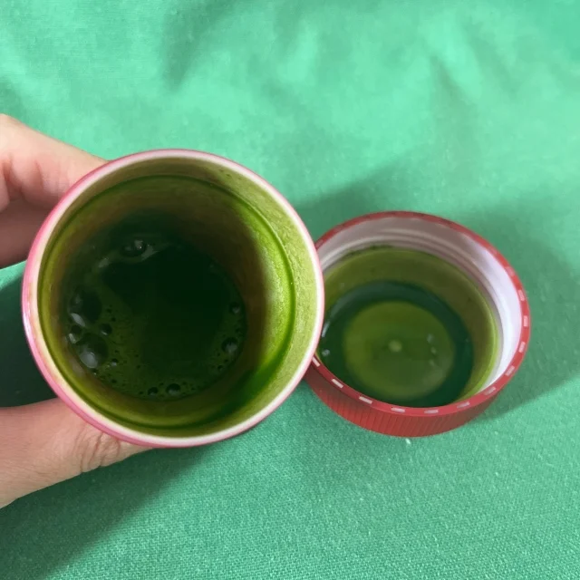 抹茶シェイカーで本格抹茶が作れる