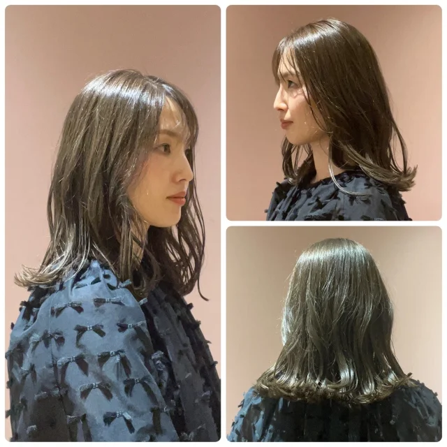 40代　ヘアサロン　ミディアム　ロング　髪型　2023
