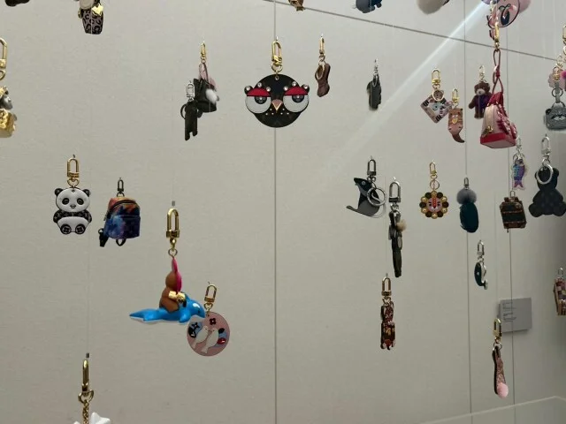 ルイ・ヴィトン VISIONARY JOURNEYS展(チャーム展示)