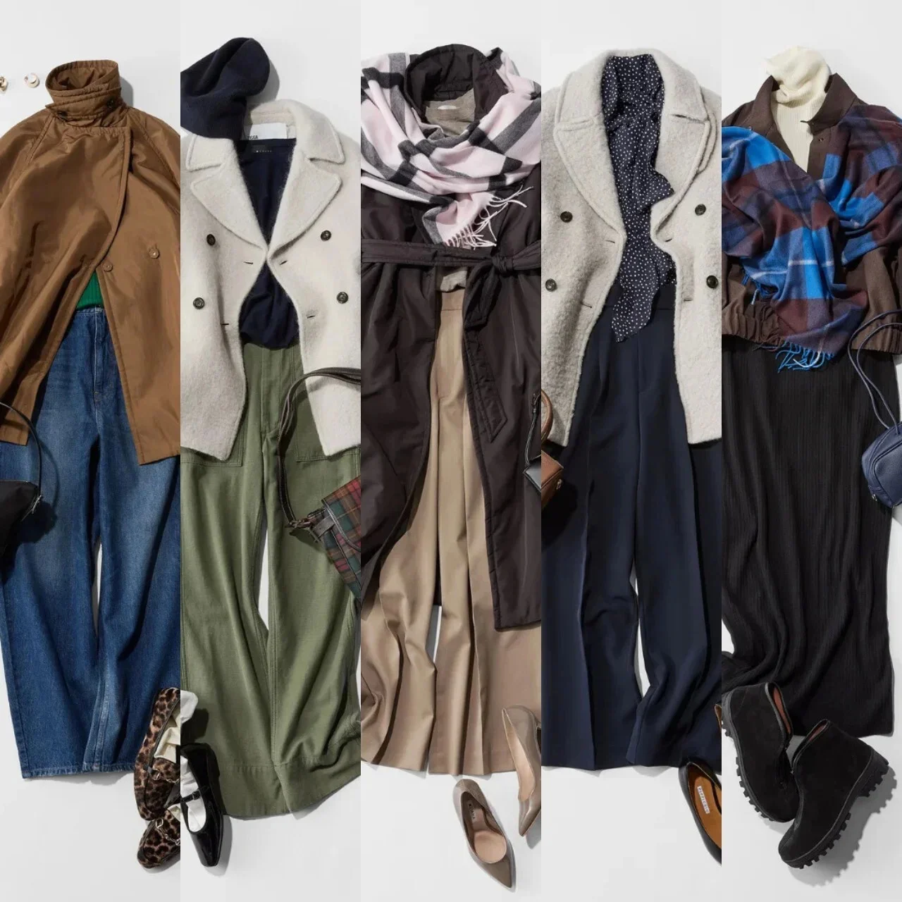 先週の「明日のコーデまとめ」