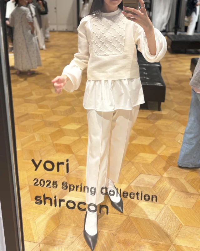 【yori】2025 SpringCollection 先行受注会での試着レポ_1_2-1