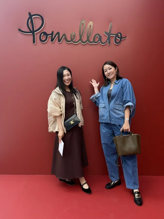 この日はまいちゃんとポメラート展でした