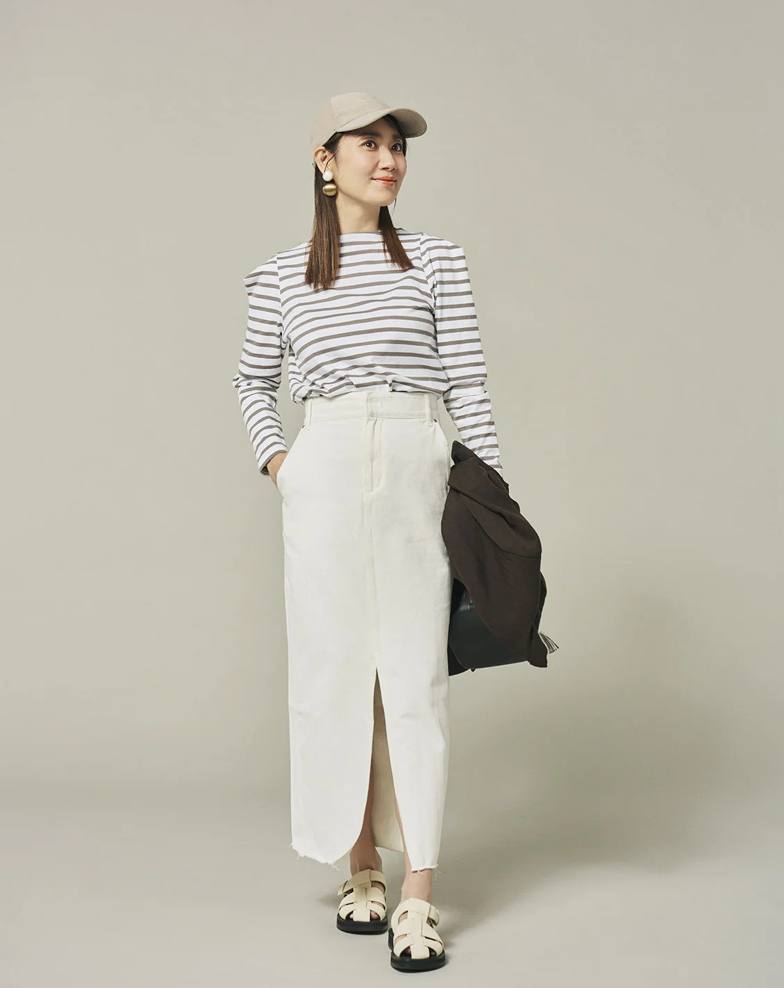 【洗えるカセット服】エディター東原妙子さんのコラボ服を本人私服MIXコーデ6選_1_3