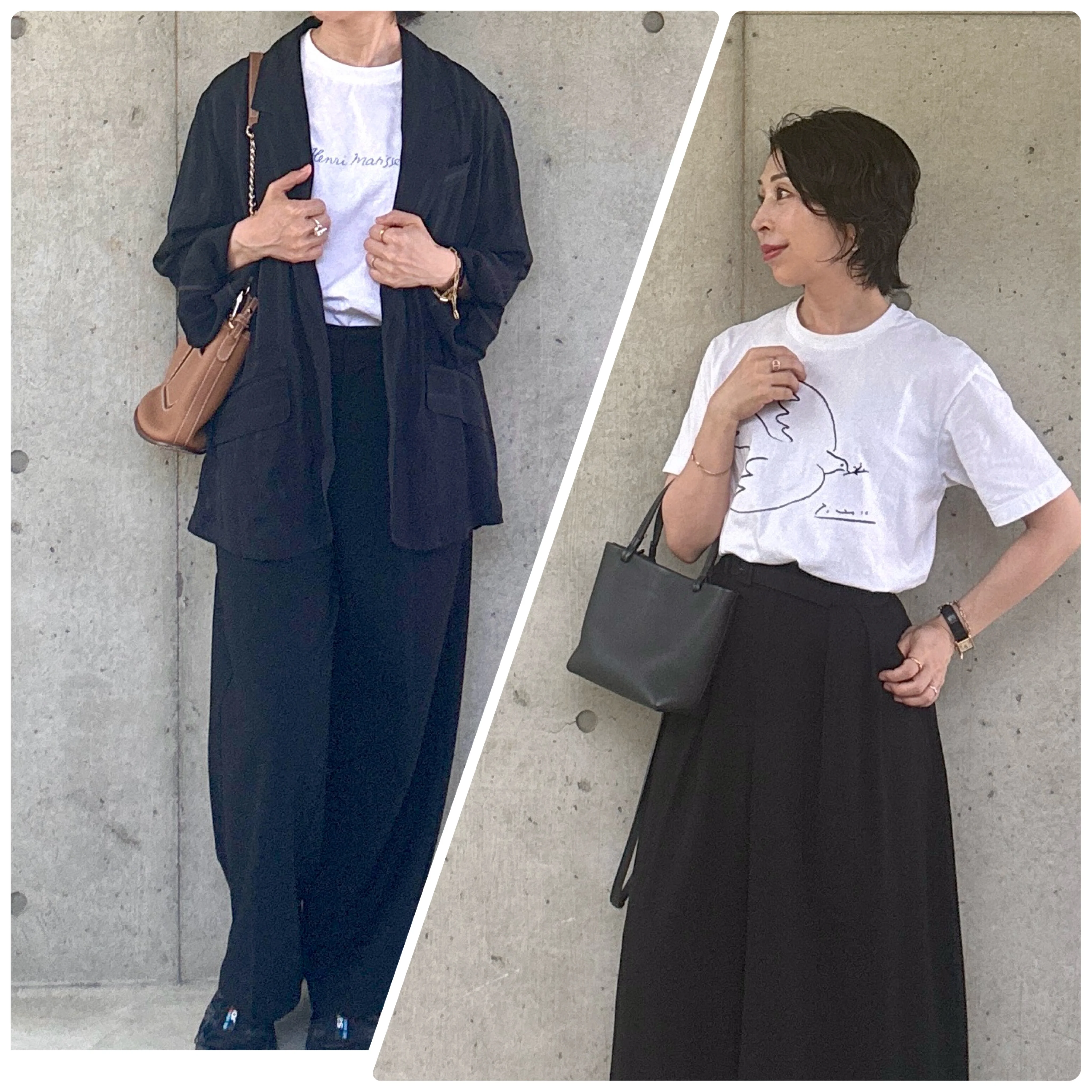暑すぎる５月到来！ユニクロの白Tシャツで着回す毎日コーデ。