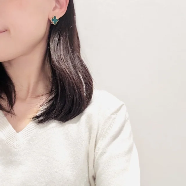 vancleef&amp;arpels、ヴァンクリーフ、アルハンブラ、マラカイト