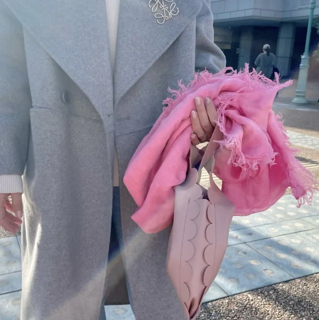 【LUDLOW】ピンクスカラップバッグを春のお出かけのお供に♡_1_3