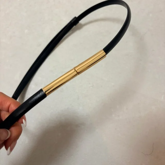 【着回し力UP!】１本あると便利・長さ調整できる万能ベルト_1_2-1