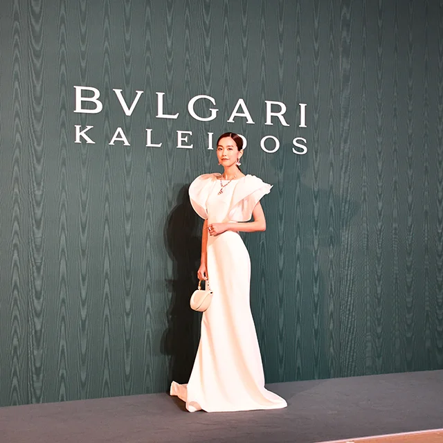 ブルガリカレイドス　国立新美術館　六本木美術館　　イタリアローマブランド　BVLGARI KALEIDOS
取材　フォトコール　セレブティ　豪華芸能人集結　桐谷美玲